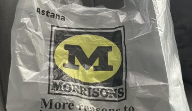 Carrier bag given to me in Kazakhstan