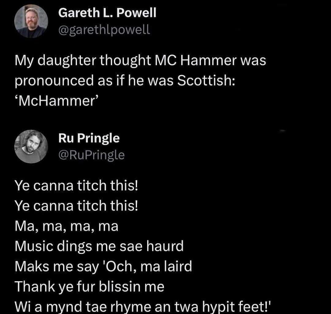 Ye canna titch this!