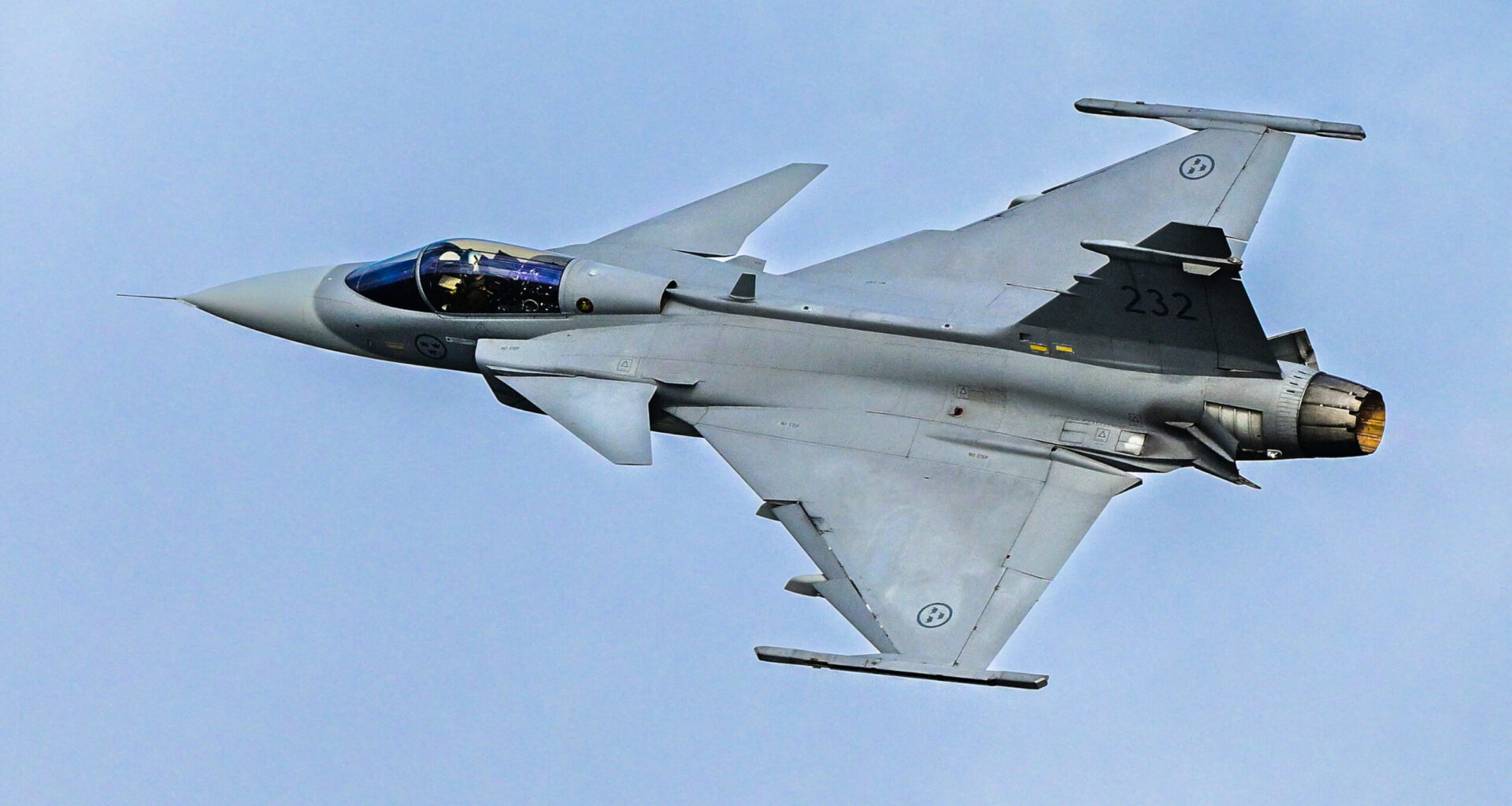 Saab Gripen fighter jet