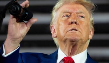 Fact-checking Trump’s claims at 100-day rally in Michigan | Donald Trump News
