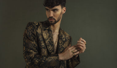 Adonxs performing forn Czechia at the 2025 Eurovision Song Contest