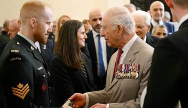 In Italy, King Charles offers 'a surprisingly explicit show of support' for Canada