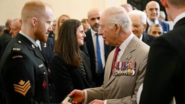 In Italy, King Charles offers 'a surprisingly explicit show of support' for Canada