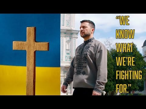 Zelensky’s Easter Message: “We Know What We’re Fighting For”