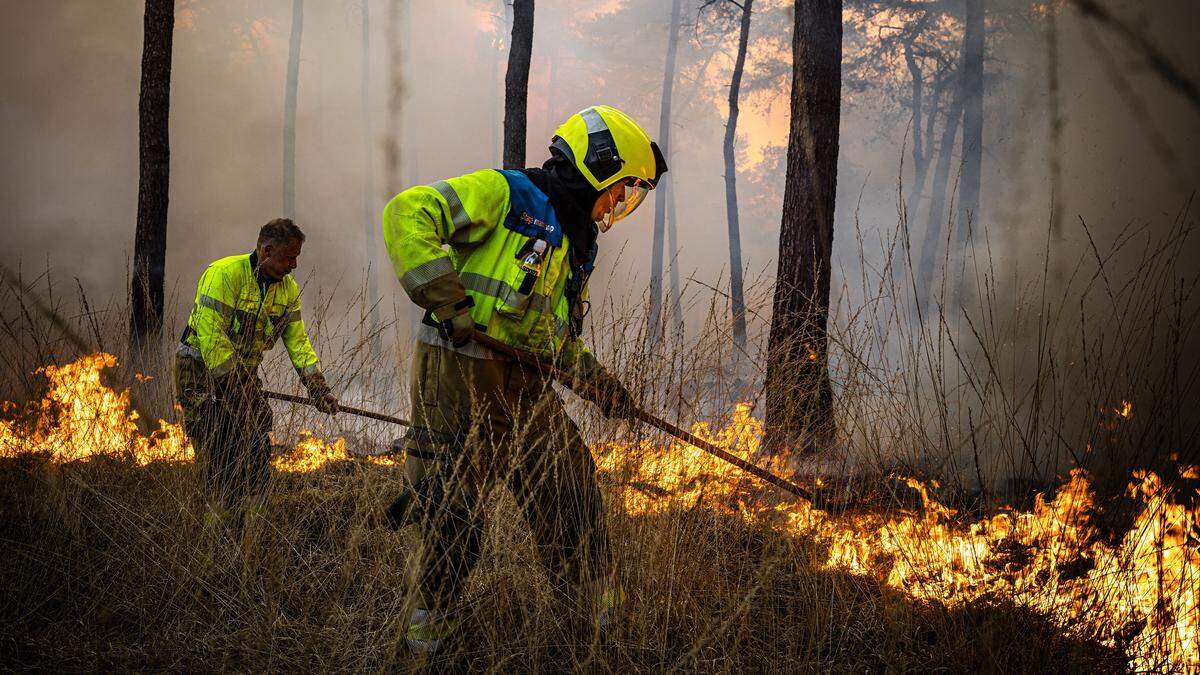 Twee natuurbranden in België op warmste 12 april ooit gemeten
