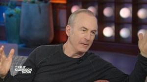 Bob Odenkirk on "The Kelly Clarkson Show" (NBCUniversal Syndication Studios)