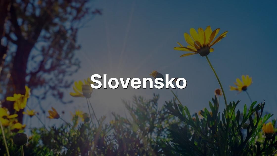 Počasie Slovensko: Predpoveď na dnešný deň (20. 04. 2025)