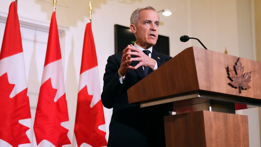 Click to play video: 'Carney says Trump’s 51st state threats ‘need to stop’ before U.S.-Canada trade talks resume'