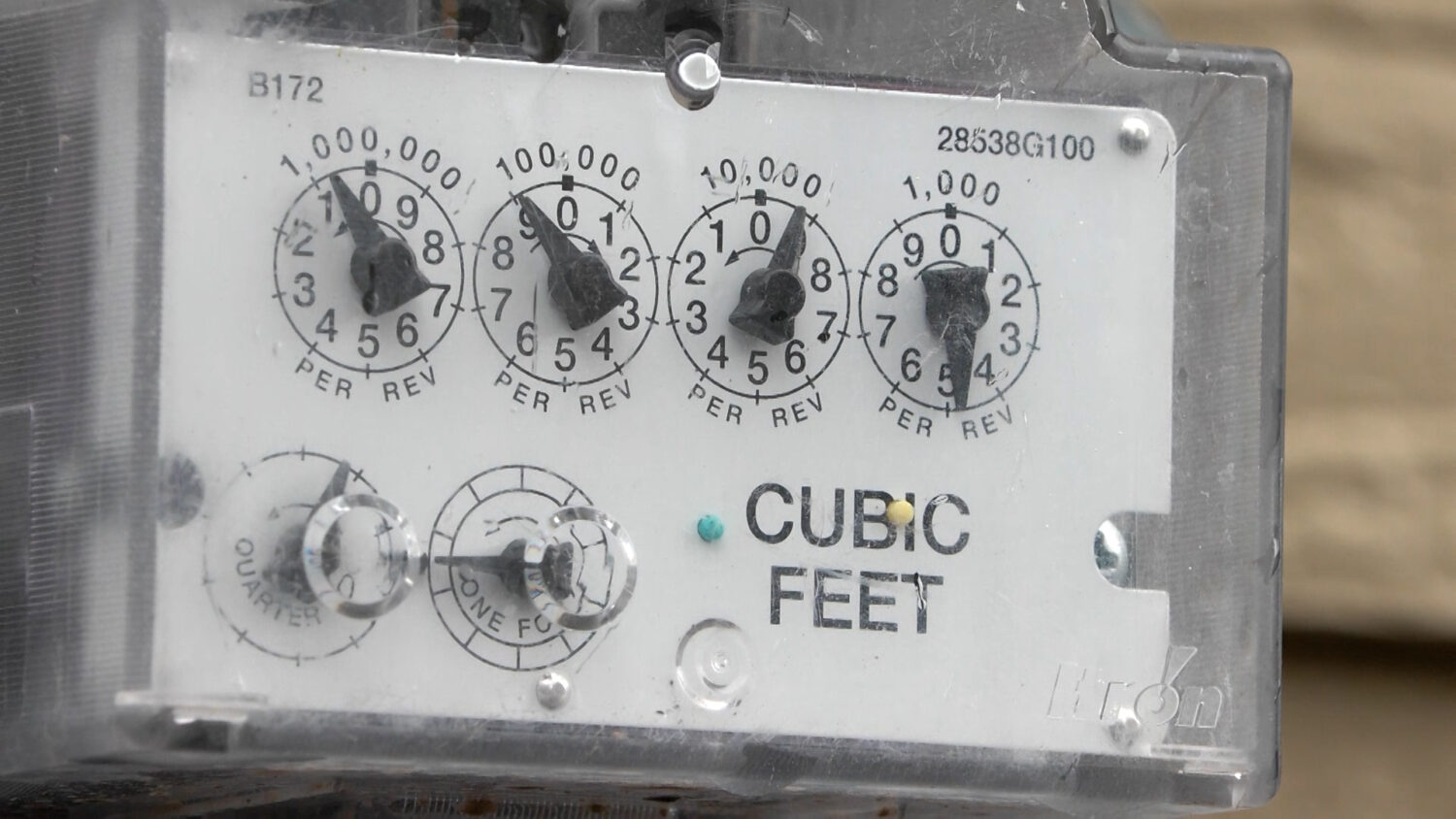 The gas company says meter mix-ups are usually caused by builders....