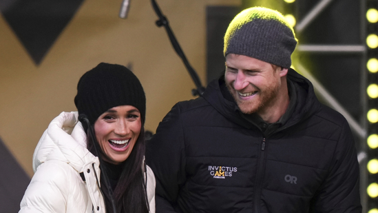 Harry was ‘disappointed’ royal family saw no similarities between Diana and Meghan (Darryl Dyck/The Canadian Press via AP)(AP)