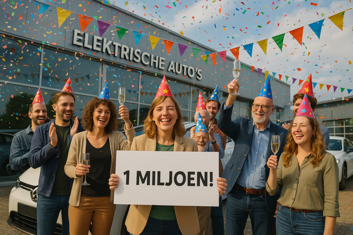 Wie koopt de miljoenste oplaadbare auto in Nederland?