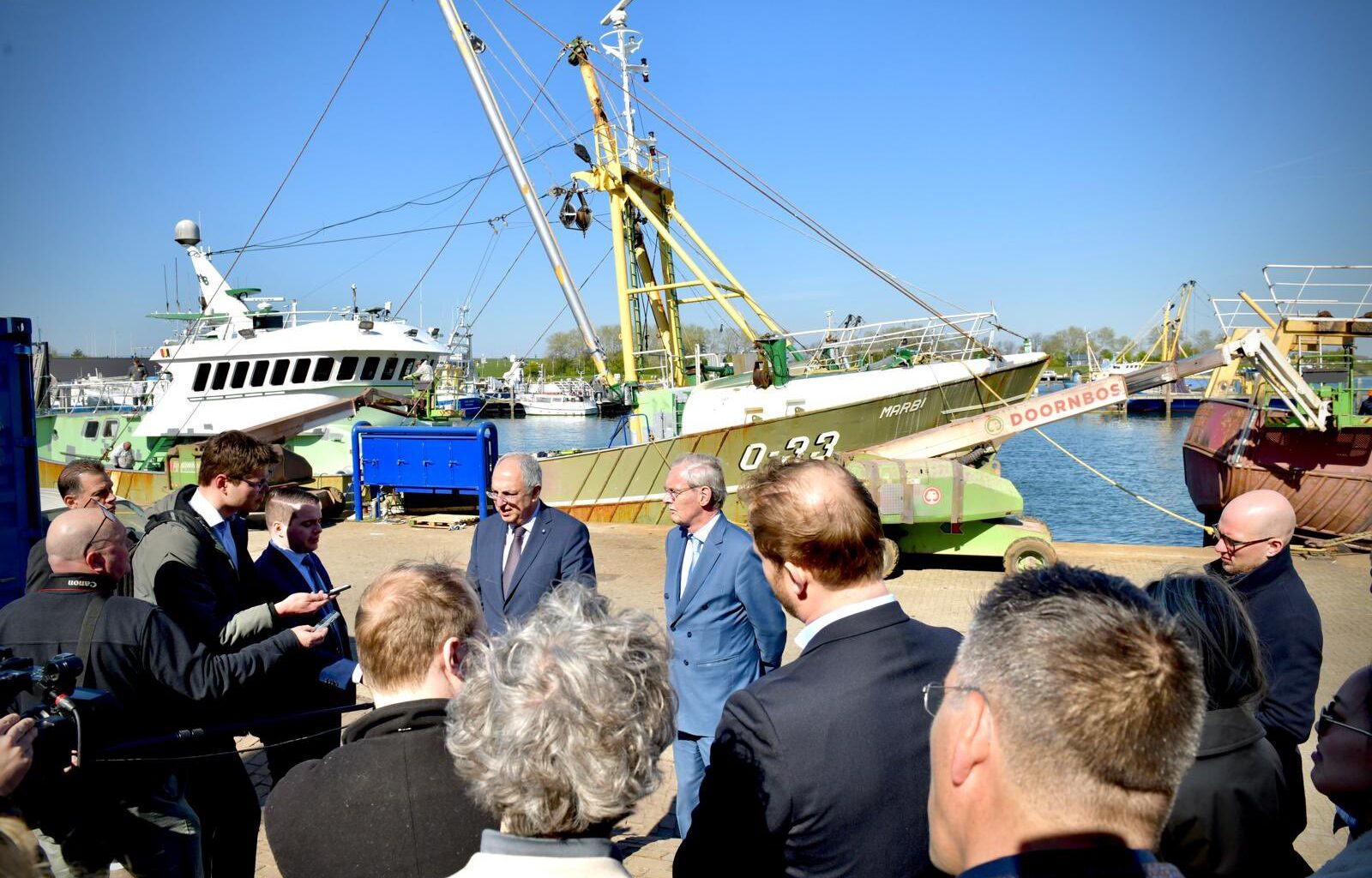 Bezoek Eurocommissaris Costas Kadis (visserij) aan Nederland