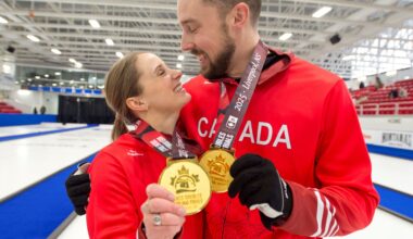 Canada wins first match of World Mixed Doubles Curling Championship - Team Canada