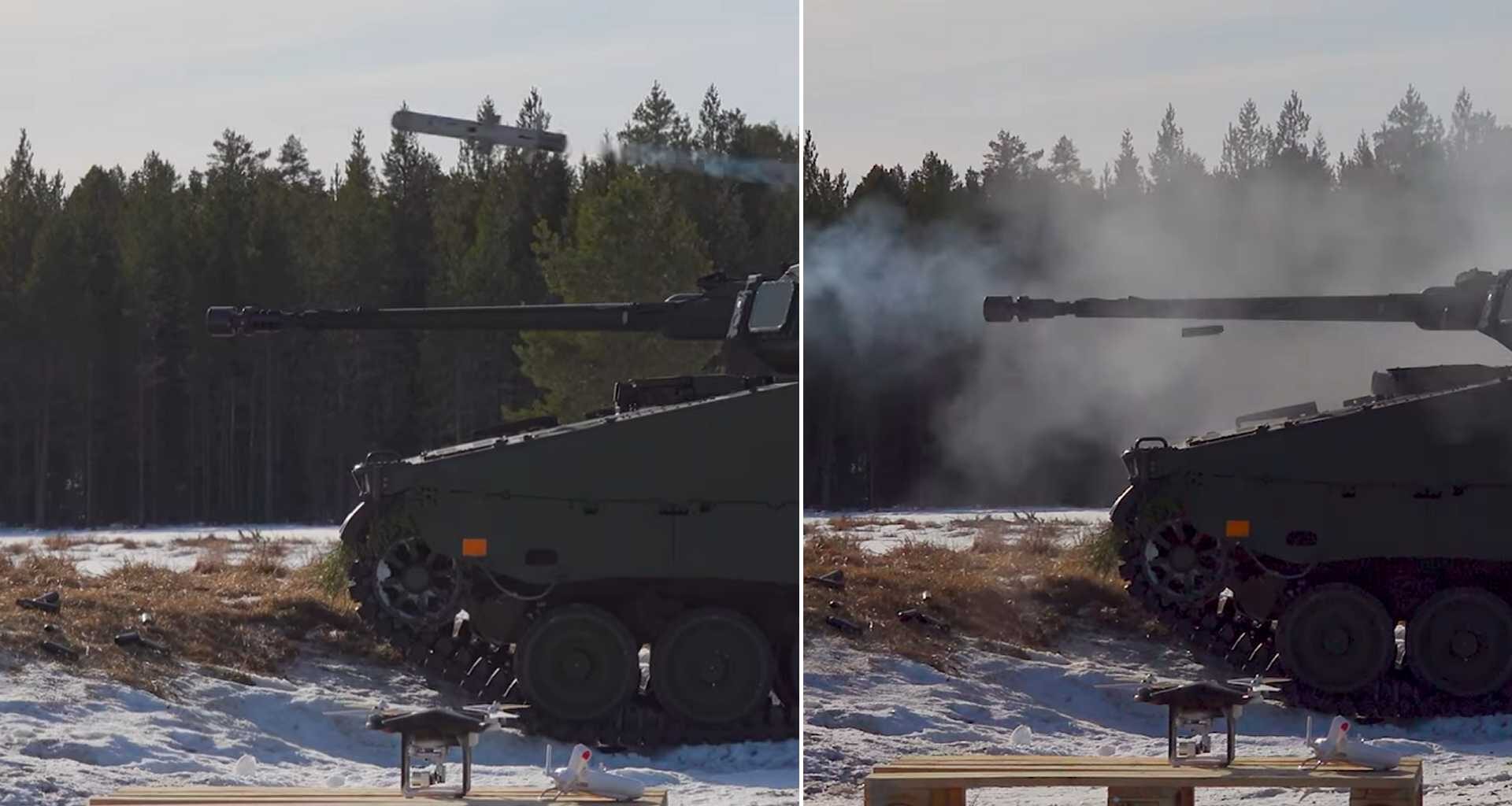 Denmark Conducts Live-Fire with CV9035 MkIIIC One of the World's Most Advanced Infantry Fighting Vehicles