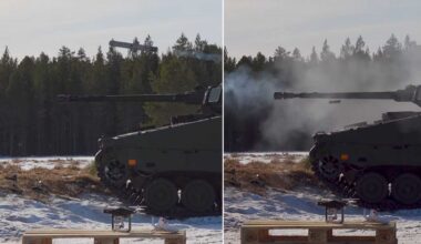 Denmark Conducts Live-Fire with CV9035 MkIIIC One of the World's Most Advanced Infantry Fighting Vehicles