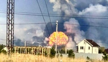 Explosions rock what could be one of Russia's largest weapons arsenals in Vladimir Oblast