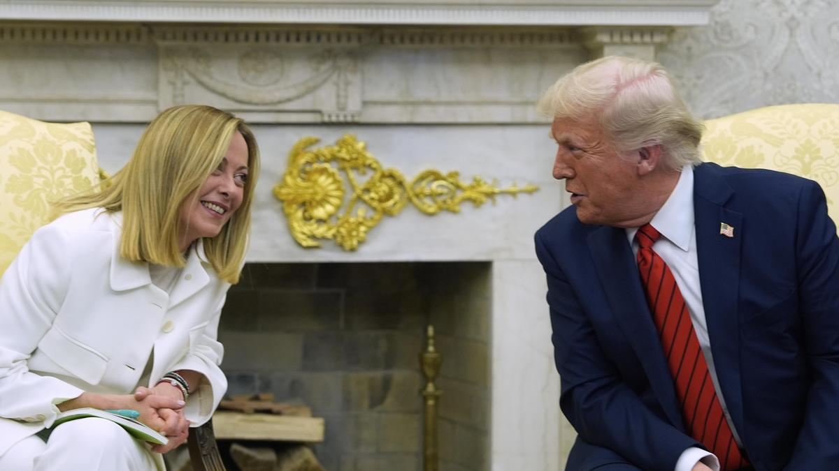 Meloni haalt Trump naar Europa