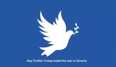 Day 74 after Trump ended the war in Ukraine
