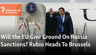 EU Faces Crossroads On Russia Sanctions As Rubio's NATO Debut Looms
