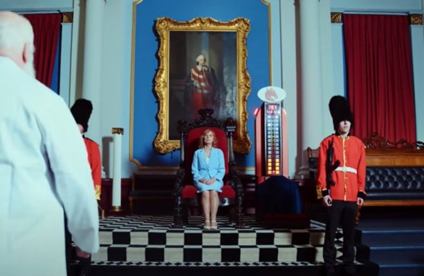 Freemasons' Hall used for video depicting sex acts with character resembling British Queen