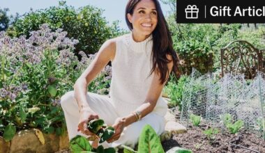 NYT Gift Link: Inside Meghan’s Real Kitchen, Away From the Cameras