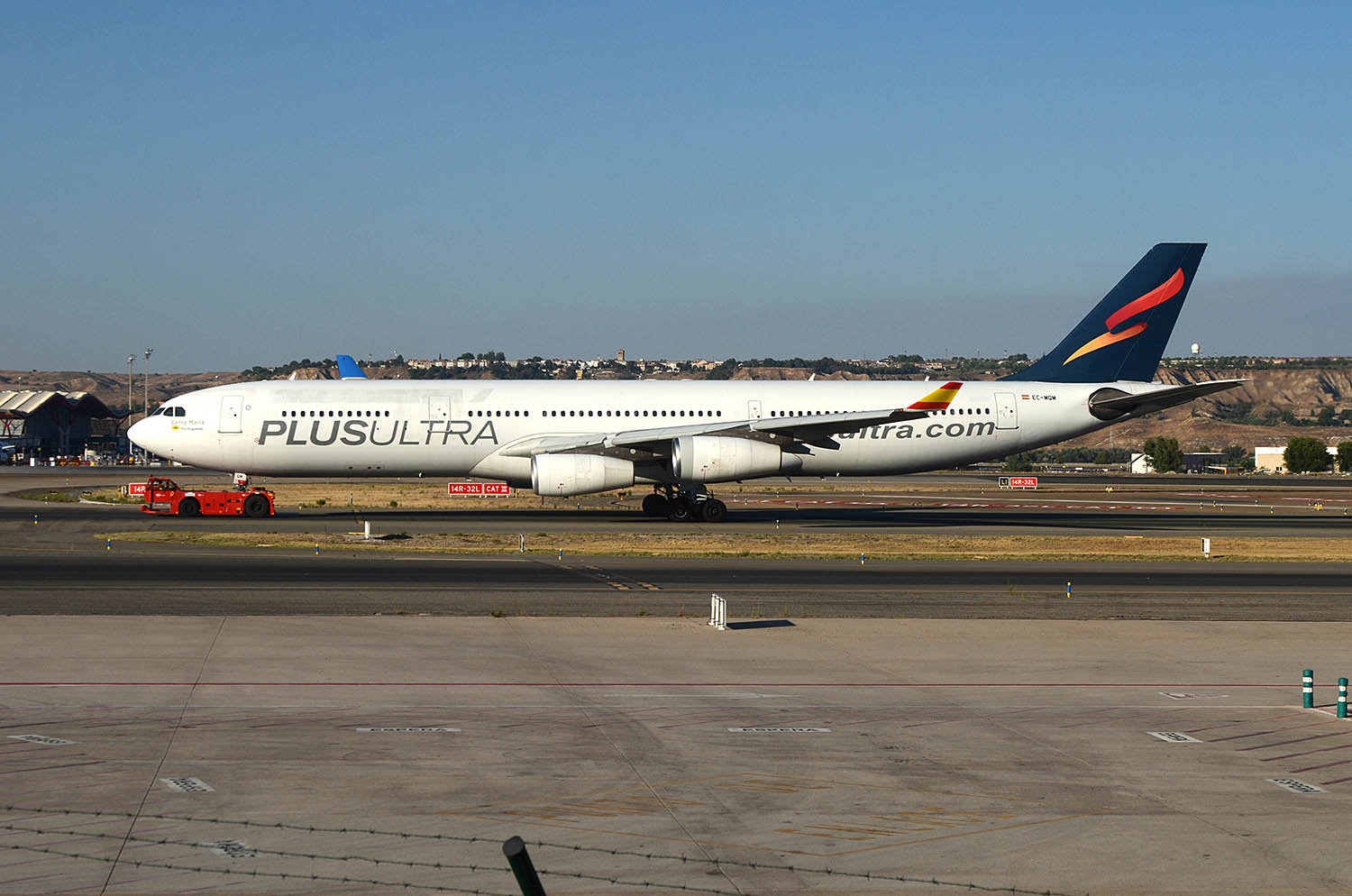 Plus Ultra dice adiós a su último Airbus A340 y de España