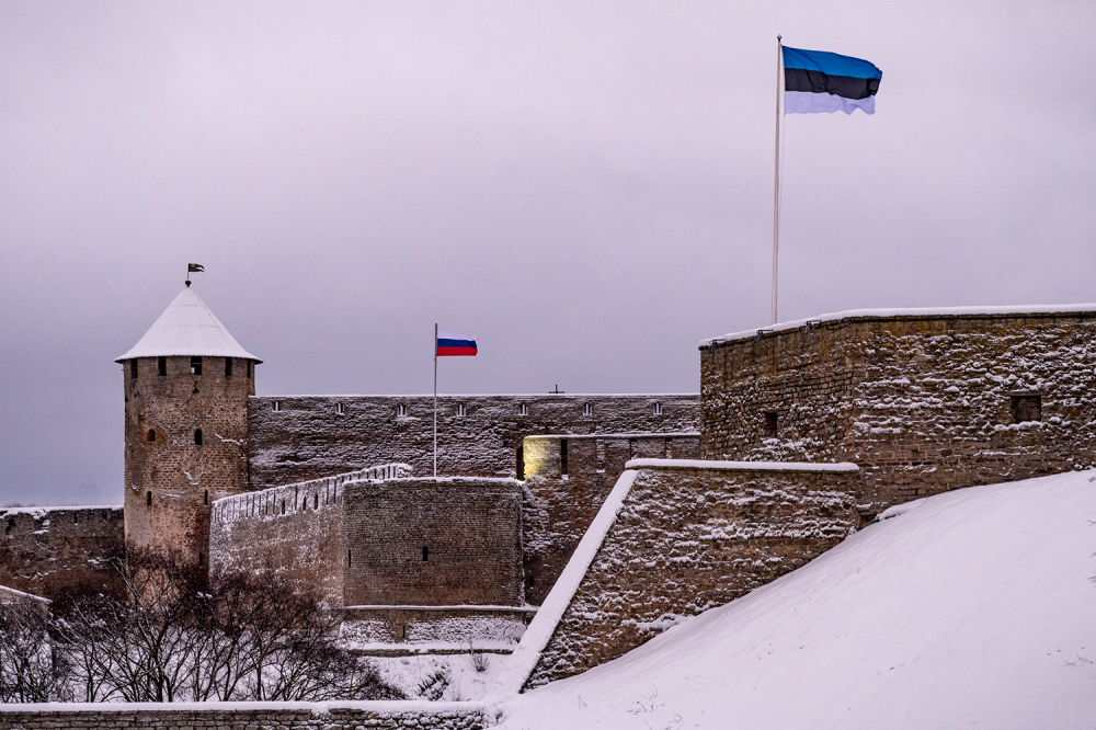 Russia Alters Estonian River Borders