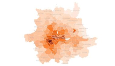 Revealed: 10 London postcodes with below average rents and most available homes