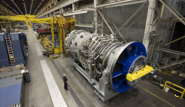 GE Vernova's gas turbine assembly plant in Greenville, S.C.
