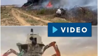 War Day 570: IDF Sets Fire to Gaza, Syria Clashes Near Border