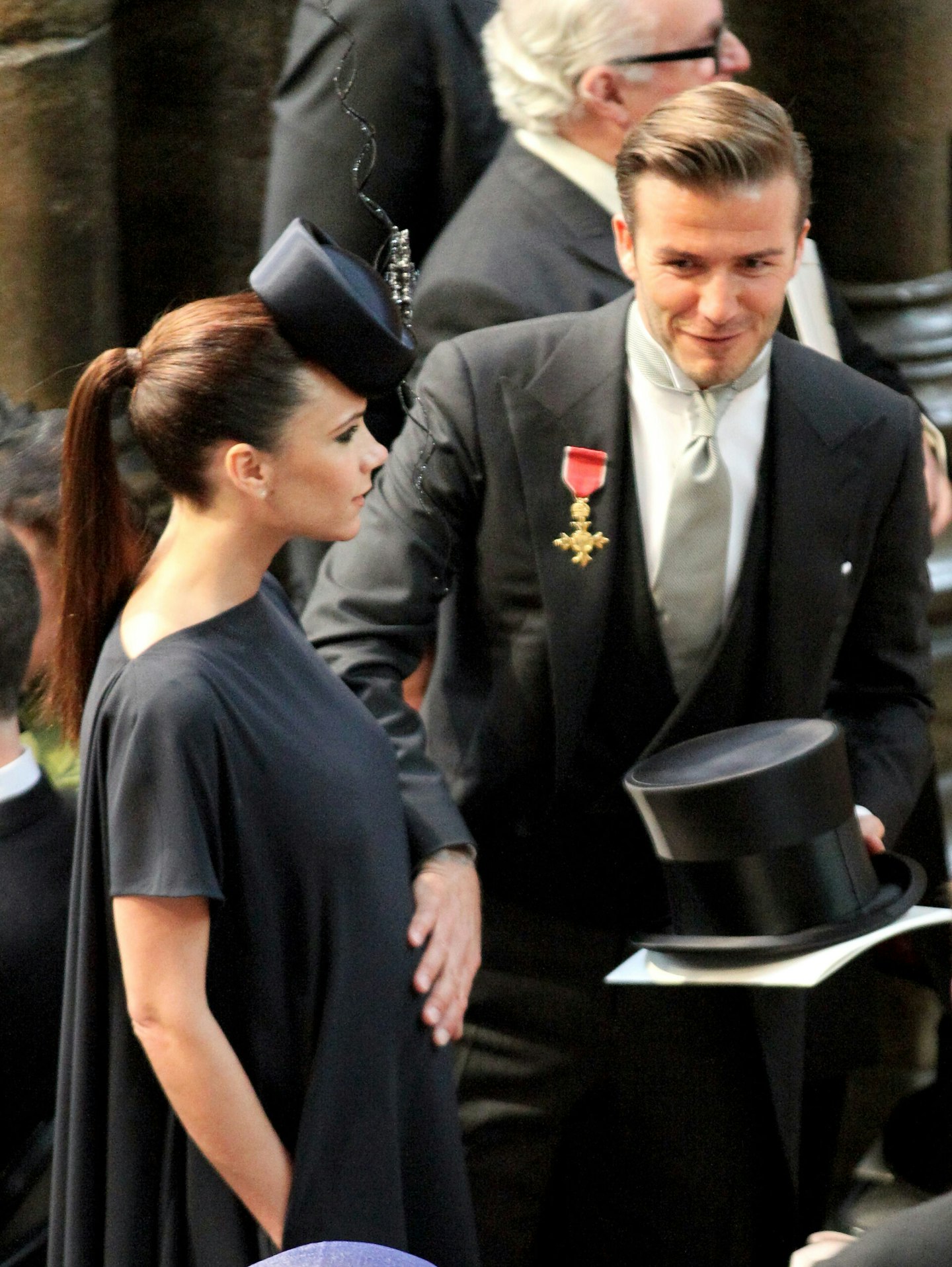 Victoria and David Beckham Prince William and Kate Middleton wedding