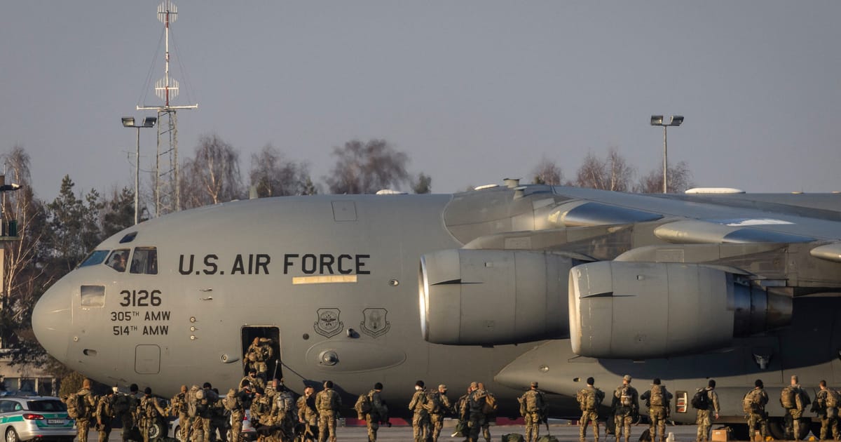 US pulls presence from key Ukraine arms aid hub in Poland – POLITICO