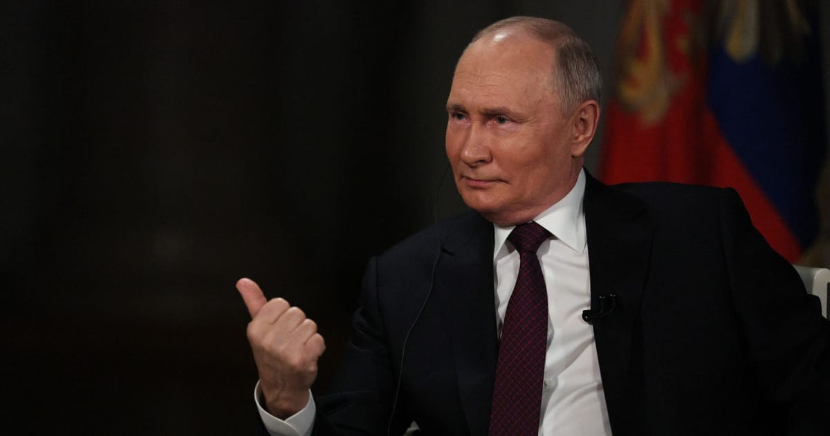 Vladimir Putin lauds Elon Musk as rare pioneer – POLITICO
