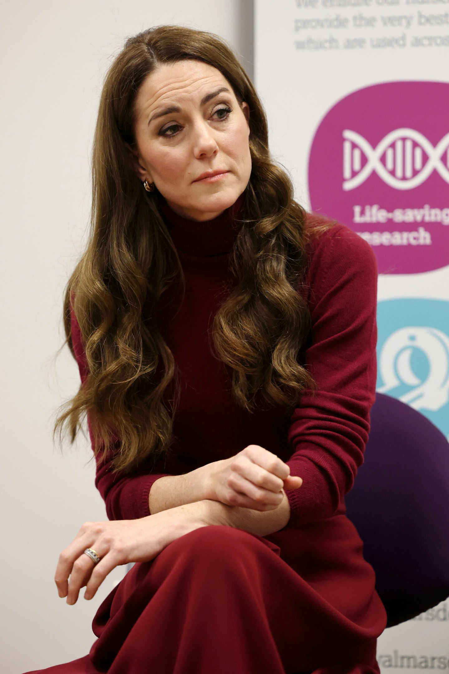 Kate Middleton visits The Royal Marsden Hospital