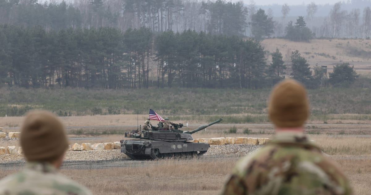 Europe shows withdrawal symptoms after 75 years of addiction to US troops – POLITICO