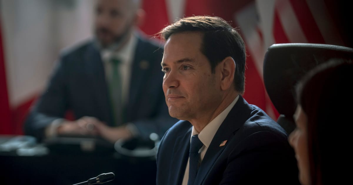 Turmoil churns below the surface as Rubio meets NATO foreign ministers – POLITICO