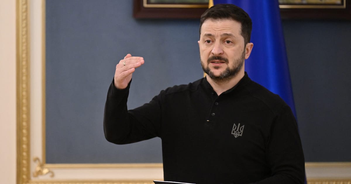 Zelenskyy outlines asks for countries willing to send forces to Ukraine – POLITICO