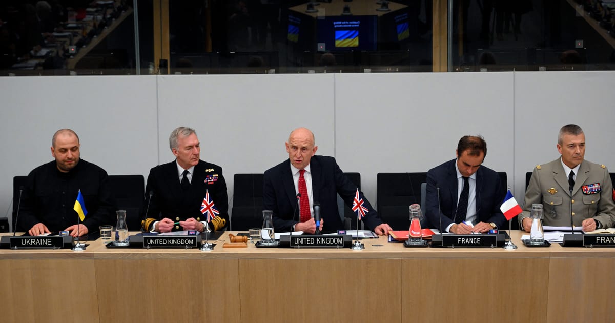 Ukraine allies hold talks to secure a non-existent peace – POLITICO