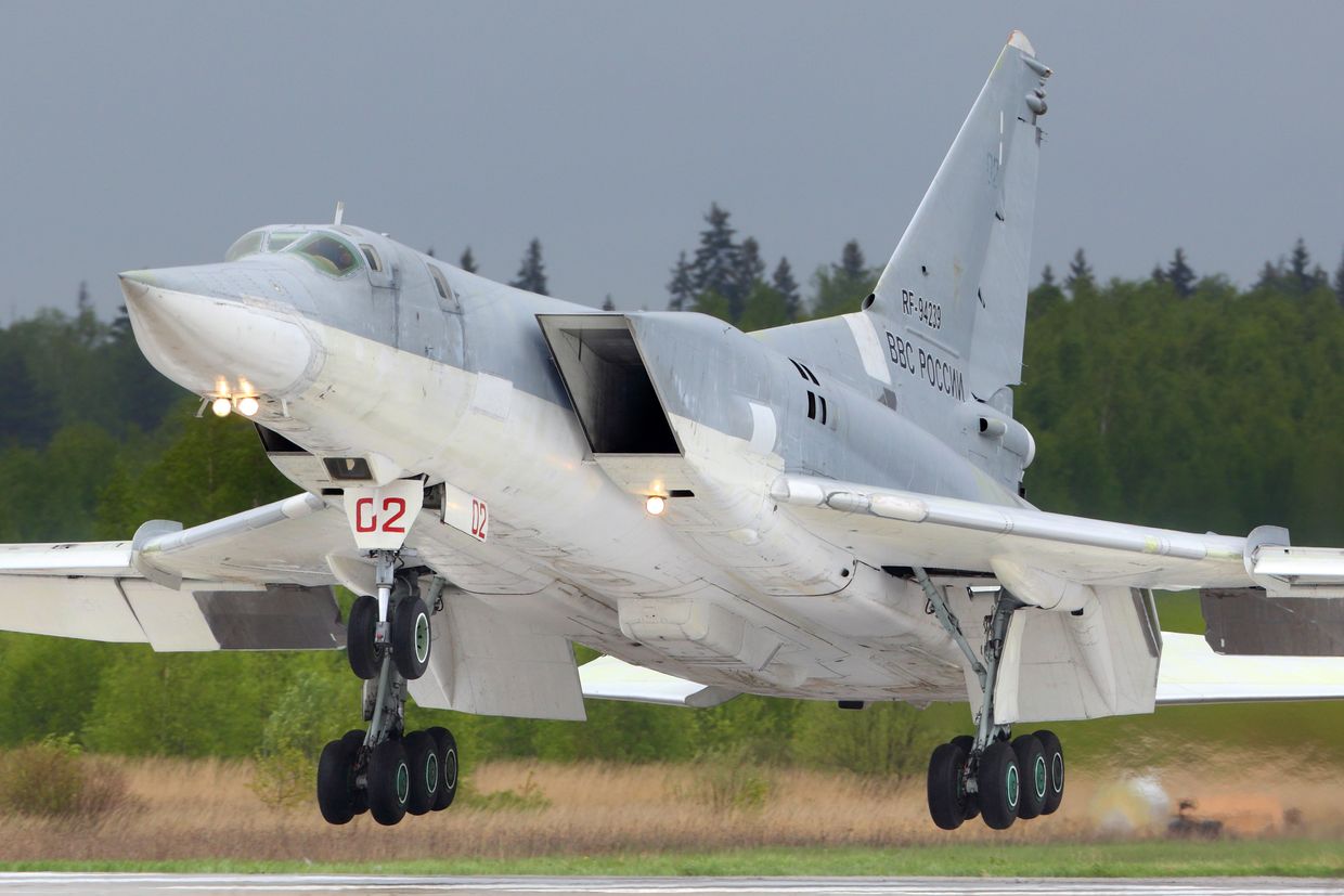 Ukrainian drone destroys Russian Tu-22M3 long-range bomber, Syrskyi claims