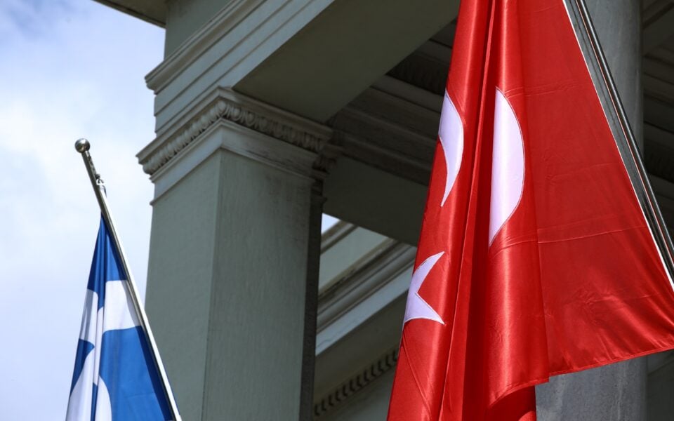 Senior Greek diplomats, military officials host talks with neighbor Turkey to lower tension