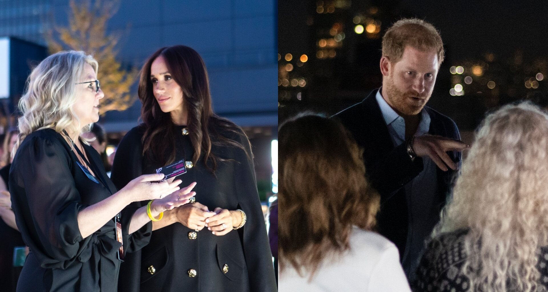 Last nights appearance Meghan and Harry