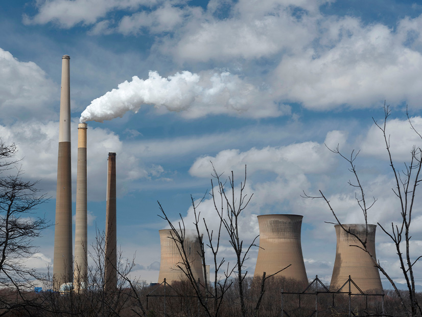 Stacks and towers at the former Homer City Generating Site before the facility was retired