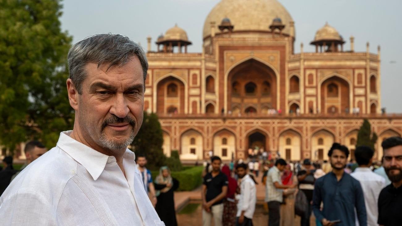 Magen-Darm: CSU-Chef Söder muss Indienreise abbrechen