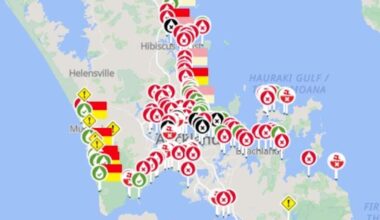 Most Auckland beaches unsafe for swimming after heavy rain