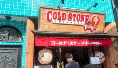 Cold Stone Creamery in Harajuku
