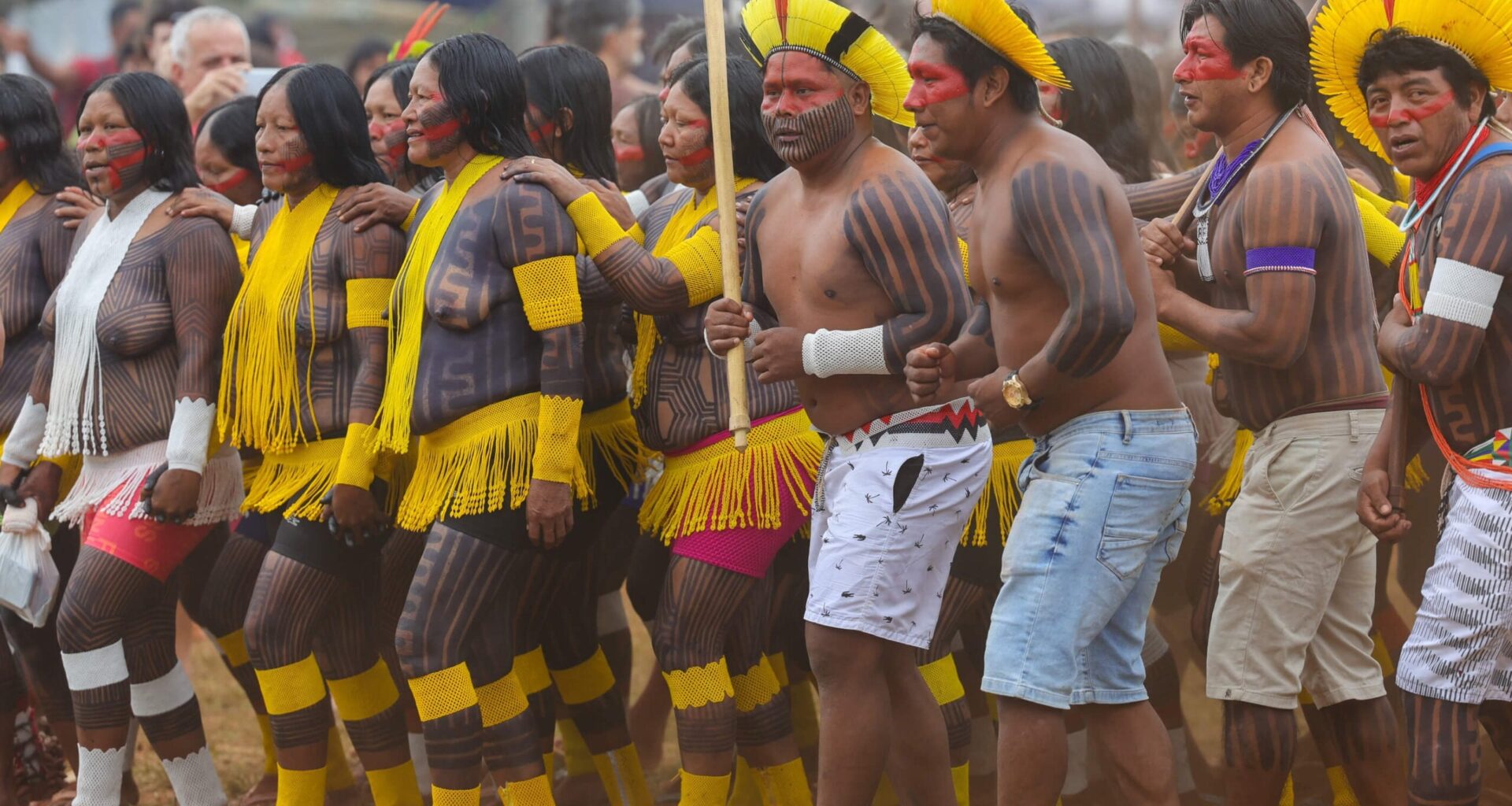 Indigenous people from across the globe gather in Brazil, call for land demarcation, environmental protection
