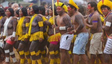Indigenous people from across the globe gather in Brazil, call for land demarcation, environmental protection