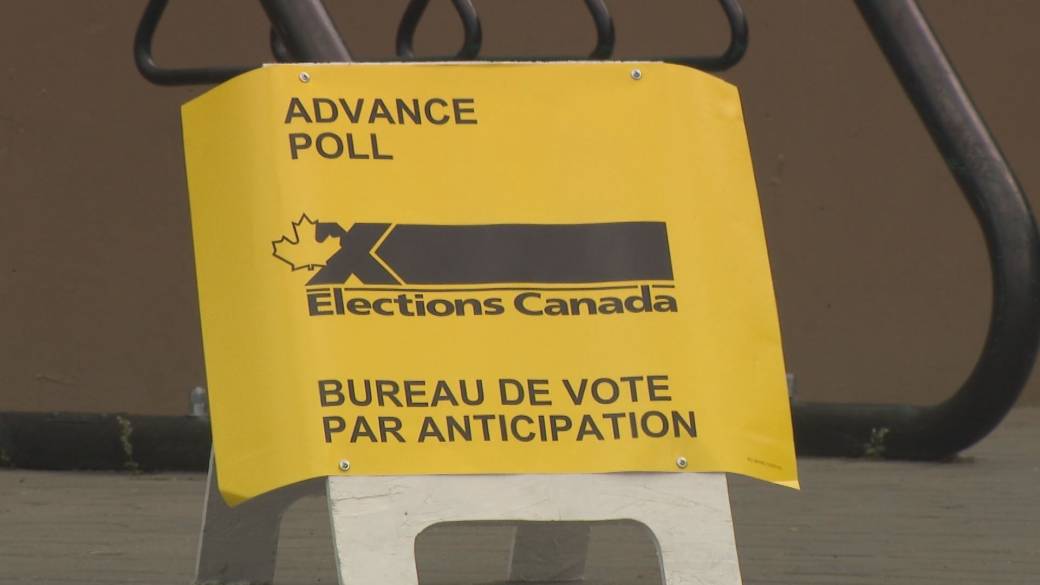 Click to play video: 'Advance voting ends Monday after busy weekend'