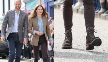 Kate Middleton Dons Brown Suede See by Chloé Boots for Scotland Trip
