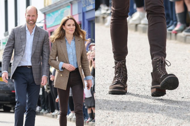 Kate Middleton Dons Brown Suede See by Chloé Boots for Scotland Trip